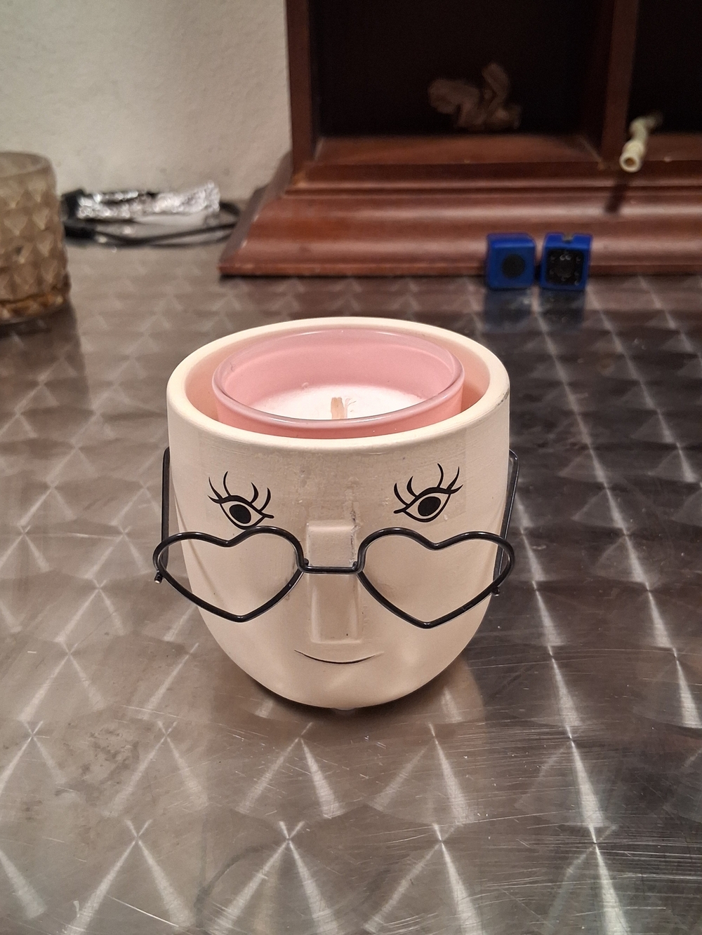 Brand New Candle Holder & Candle